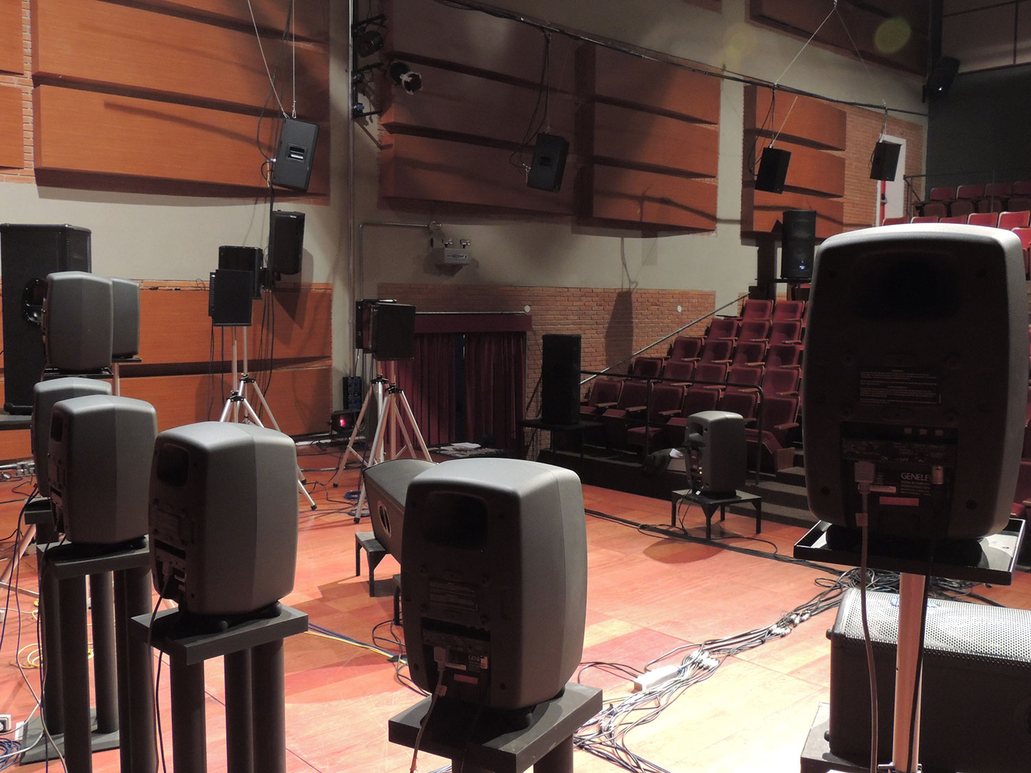 Do palco para a plateia